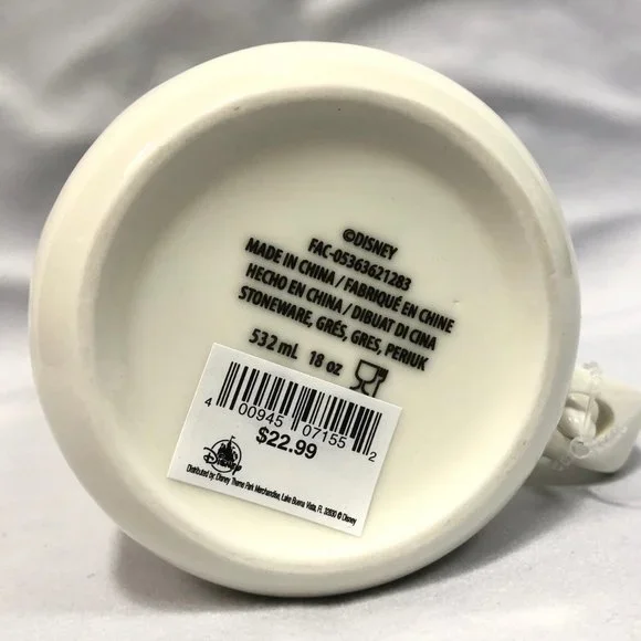 2022 Disney Parks Epcot Flower & Garden Ceramic Stoneware Spike the Bee Mug NEW - Picture 3 of 3